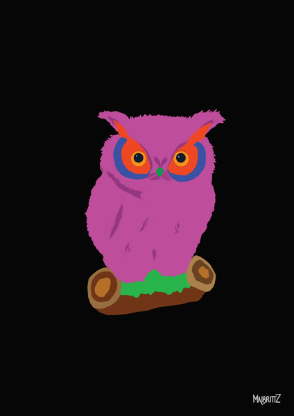 Vibrant Owl